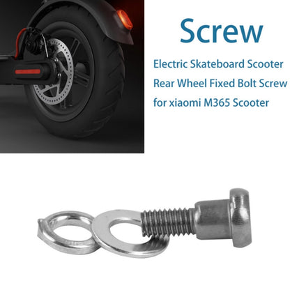 5 PCS For Xiaomi Mijia M365/PRO Scooter Rear Wheel Fixing Screws