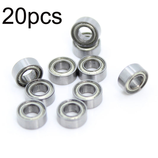 20pcs Miniature Ball Bearings, MR63ZZ Bearing 3x6x2.5mm, MR63 Open Bearing  3x6x2mm