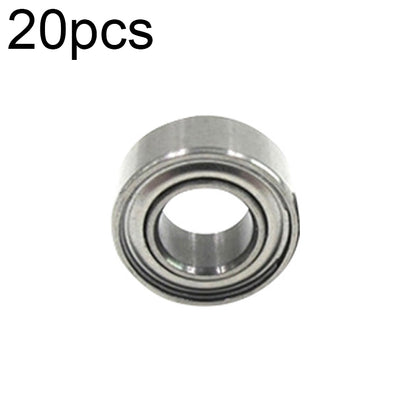 20pcs 5x10x4mm Miniature Silent Bearings For High-Speed Gear Machinery And Equipment, MR105ZZ 5x10x4mm