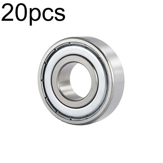 20pcs 12x32x10mm High-speed Silent Deep Groove Ball Miniature Bearings, 6201zz