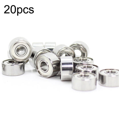 20pcs 3x8x4mm Miniature Bearing Money Dot Machine Motor Air Conditioning Fishing Gear Special Bearing, 693ZZ
