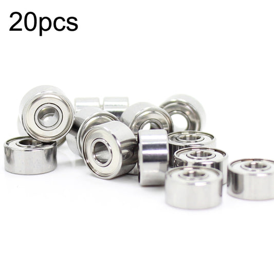 20pcs 3x8x4mm Miniature Bearing Money Dot Machine Motor Air Conditioning Fishing Gear Special Bearing, 693ZZ
