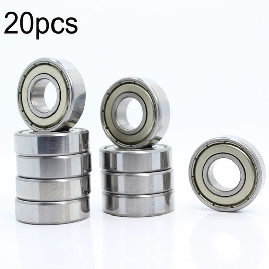 6001ZZ Bearing 20pcs 12x28x8mm Deep Groove Ball Bearings, 6001ZZ