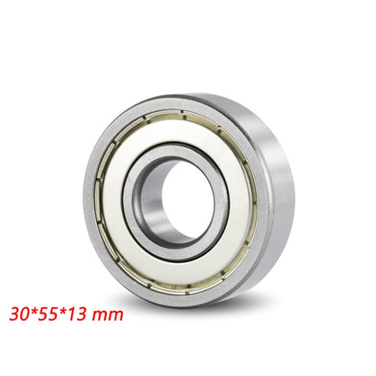 10pcs 30x55x13mm Deep Groove Ball Bearings For Grass Trimmer, 6006ZZ Bearing