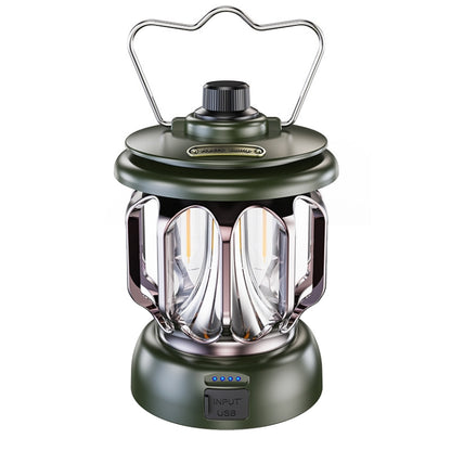 LH-B46 LED Retro Tent Light Convenient USB Charging Camping Light, LH-B46 Black, LH-B46 White, LH-B46 Green