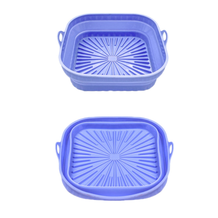 Air Fryer Grill Mat High Temperature Resistant Silicone Baking Tray, Specification: Round Inner Red, Round Black, Round Gray, Round Green, Round Pink, Round Blue, Round Orange, Square Black, Square Gray, Square Green, Square Pink, Square Blue����������...