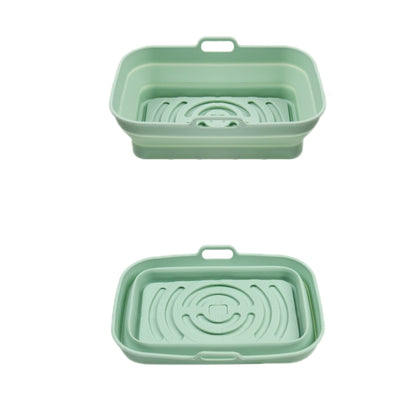 Air Fryer Grill Mat High Temperature Resistant Silicone Baking Tray, Specification: Round Inner Red, Round Black, Round Gray, Round Green, Round Pink, Round Blue, Round Orange, Square Black, Square Gray, Square Green, Square Pink, Square Blue����������...