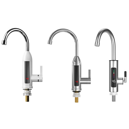 Smart Household Digital Display Instant Hot Kitchen Electric Faucet, Plug: