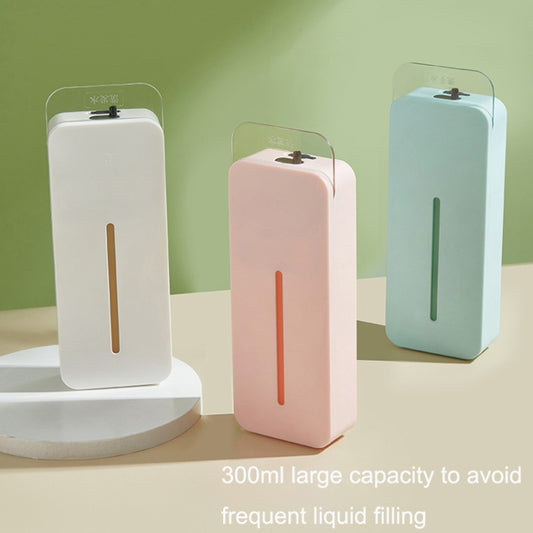 Wash Bathroom Wall-Mounted Automatic Induction Foam Soap Dispenser, White, Sky Blue, Pink
