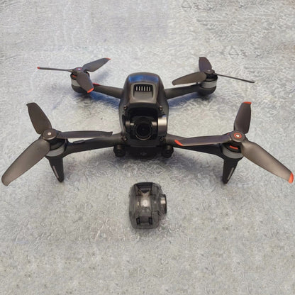 طائرة بدون طيار DJI FPV Crossing مستعملة بدون صندوق، بدون بطارية ومجداف، طائرة بدون طيار مستعملة