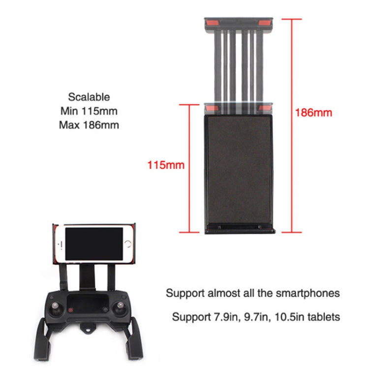 حامل هاتف وجهاز لوحي لجهاز التحكم عن بعد DJI Spark Mavic Air، لـ DJI Spark Mavic Air