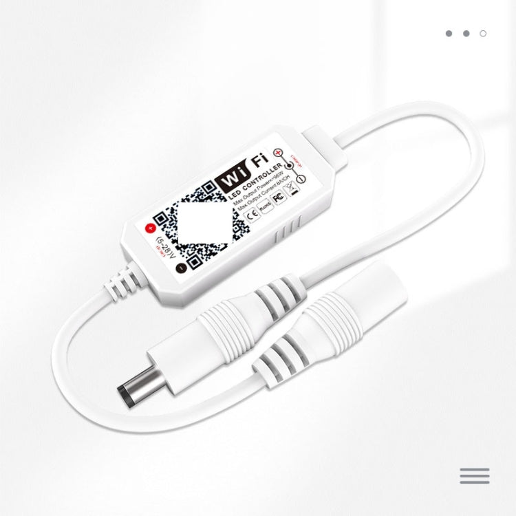 مصباح LED أحادي اللون منخفض الجهد مع وحدة تحكم WIFI للتحكم في الإضاءة، وحدة تحكم WIFI