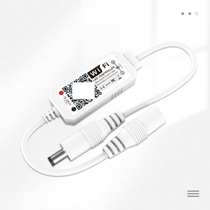 مصباح LED أحادي اللون منخفض الجهد مع وحدة تحكم WIFI للتحكم في الإضاءة، وحدة تحكم WIFI