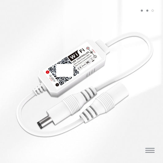 مصباح LED أحادي اللون منخفض الجهد مع وحدة تحكم WIFI للتحكم في الإضاءة، وحدة تحكم WIFI