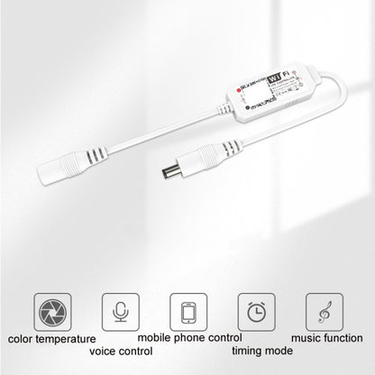 مصباح LED أحادي اللون منخفض الجهد مع وحدة تحكم WIFI للتحكم في الإضاءة، وحدة تحكم WIFI