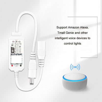 مصباح LED أحادي اللون منخفض الجهد مع وحدة تحكم WIFI للتحكم في الإضاءة، وحدة تحكم WIFI