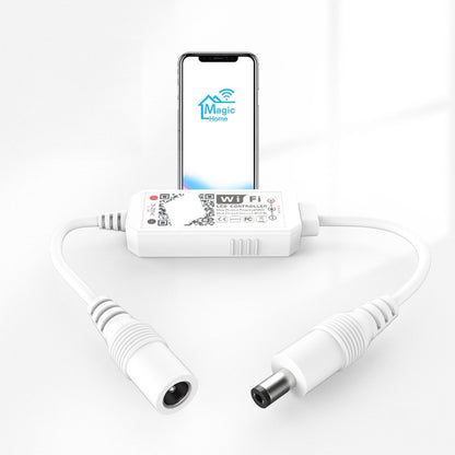 مصباح LED أحادي اللون منخفض الجهد مع وحدة تحكم WIFI للتحكم في الإضاءة، وحدة تحكم WIFI