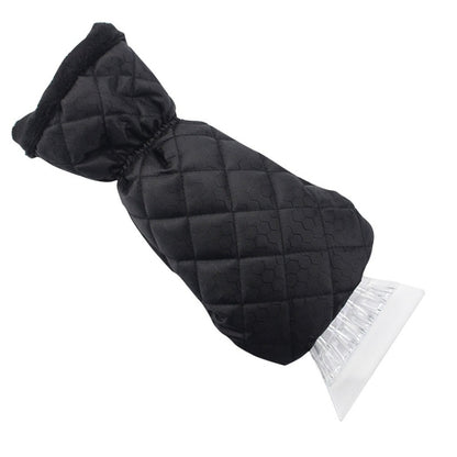 Thick Waterproof Snow Removal Shovel Car Warm Gloves, Black, Green, Blue