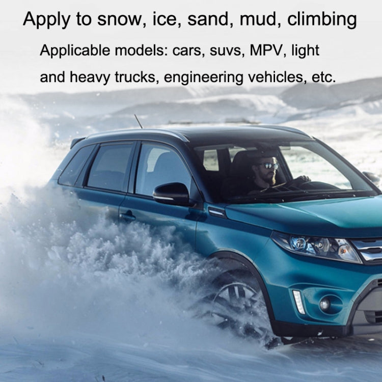 Car Tire Truck SUV Snow Winter Emergency Anti-Skid Chain, Style:, Field Type (Small), Field Type (Large), 4 Chains (Small), 4 Chains (Large), Double Head Rice Type (Small), Double Head Rice Type (Large), Double Head Fields Type (Small)�����������������...