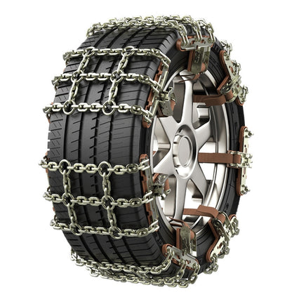Car Tire Truck SUV Snow Winter Emergency Anti-Skid Chain, Style:, Field Type (Small), Field Type (Large), 4 Chains (Small), 4 Chains (Large), Double Head Rice Type (Small), Double Head Rice Type (Large), Double Head Fields Type (Small)�����������������...