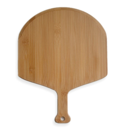 Bamboo Pizza Paddle Cheese Steak Baking Serving Tray Cutting Chopping Board, 38.5x29.5x1cm