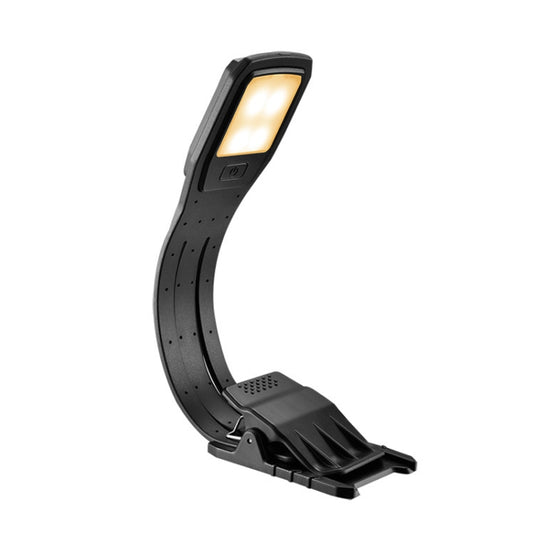 Portable Book Clip Light Four-Gear Adjustable Charging Eye Protection Lamp, Four-Gear Clip Light