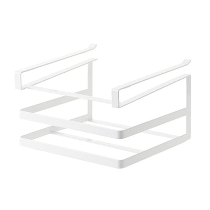 Double-layer Punch-free Kitchen Wall-Mounted Cutting Board Rack