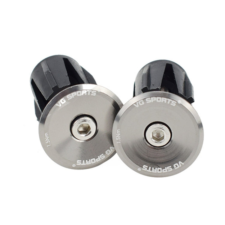 2pairs Aluminum Alloy Bicycle Expansion Handlebar Plug
