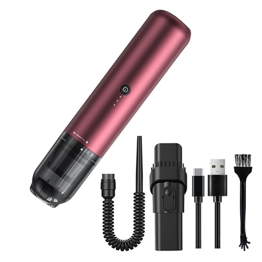 Pinjia P12 High Power Handheld Wireless Vehicles / Household Vacuum Cleaner, P12 Wine Red, P12 Elegant Black