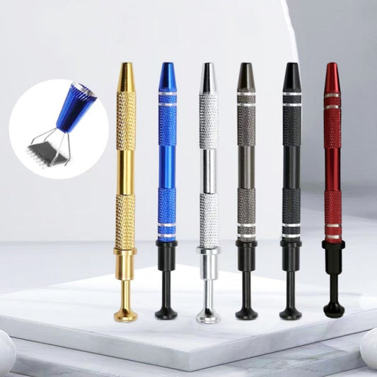 2pcs IC Chip Picker Electronic Component Parts Picker Capacitor IC Grabber Clips, 2pcs Blue, 2pcs Black, 2pcs Gold, 2pcs Silver, 2pcs Red, 2pcs Dark Brown