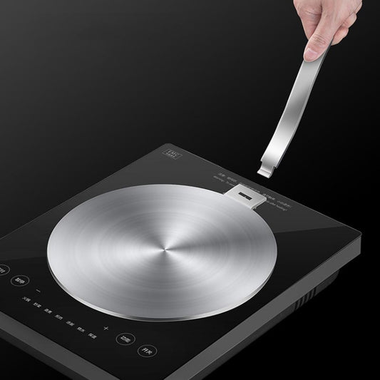 Stainless Steel Heats Conduction Plates Induction Cooker Diffuser Plate ,Spec:, 24cm Disassembly Handles