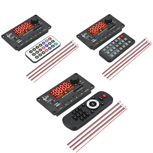 JX-Y04 12V 50W Color Screen Bluetooth Decoding Board,Support FM / Call / Recording, JX-Y04 White, JX-Y04 Black, JX-Y04 Black White