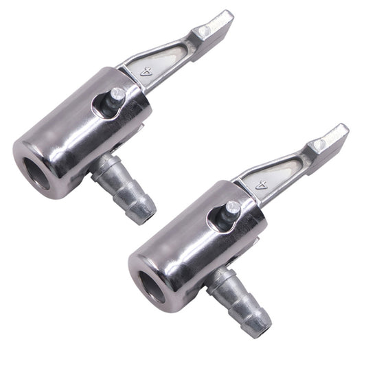 2pcs Vehicle Inflatable Pump Tube Joint Tire Mouth Gas Mouth Tube Fast Connector, Inflatable Pump Adapter, Inflatable Pump Adapter No Deflating, Inflatable Pump Adapter Relieved