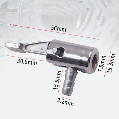 2pcs Vehicle Inflatable Pump Tube Joint Tire Mouth Gas Mouth Tube Fast Connector, Inflatable Pump Adapter, Inflatable Pump Adapter No Deflating, Inflatable Pump Adapter Relieved