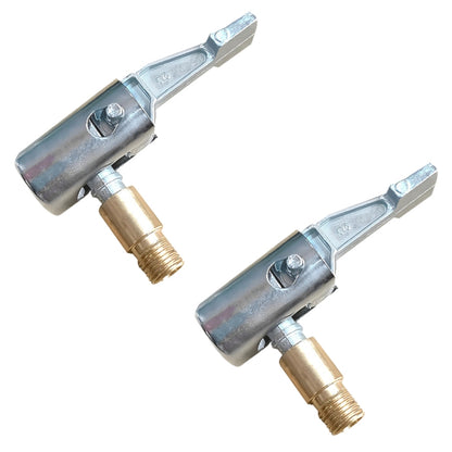 2pcs Vehicle Inflatable Pump Tube Joint Tire Mouth Gas Mouth Tube Fast Connector, Inflatable Pump Adapter, Inflatable Pump Adapter No Deflating, Inflatable Pump Adapter Relieved