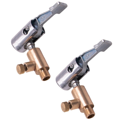 2pcs Vehicle Inflatable Pump Tube Joint Tire Mouth Gas Mouth Tube Fast Connector, Inflatable Pump Adapter, Inflatable Pump Adapter No Deflating, Inflatable Pump Adapter Relieved