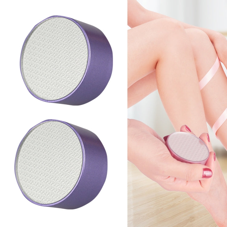2pcs Manual Compact and Portable Double-sided Nano Hair Removal Foot Scrubbers, Foot Scrubbers Rose Gold, Foot Scrubbers Green, Foot Scrubbers Grey, Foot Scrubbers Blue, Foot Scrubbers Purple