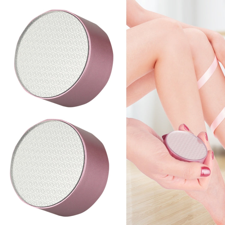 2pcs Manual Compact and Portable Double-sided Nano Hair Removal Foot Scrubbers, Foot Scrubbers Rose Gold, Foot Scrubbers Green, Foot Scrubbers Grey, Foot Scrubbers Blue, Foot Scrubbers Purple