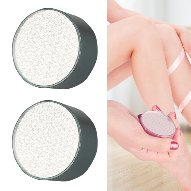 2pcs Manual Compact and Portable Double-sided Nano Hair Removal Foot Scrubbers, Foot Scrubbers Rose Gold, Foot Scrubbers Green, Foot Scrubbers Grey, Foot Scrubbers Blue, Foot Scrubbers Purple