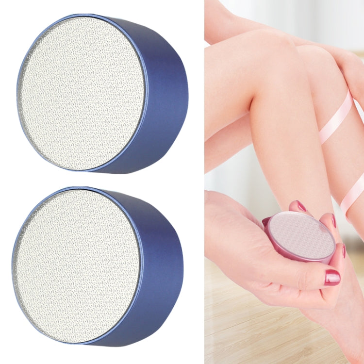 2pcs Manual Compact and Portable Double-sided Nano Hair Removal Foot Scrubbers, Foot Scrubbers Rose Gold, Foot Scrubbers Green, Foot Scrubbers Grey, Foot Scrubbers Blue, Foot Scrubbers Purple
