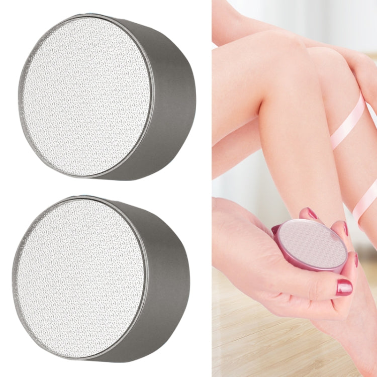 2pcs Manual Compact and Portable Double-sided Nano Hair Removal Foot Scrubbers, Foot Scrubbers Rose Gold, Foot Scrubbers Green, Foot Scrubbers Grey, Foot Scrubbers Blue, Foot Scrubbers Purple