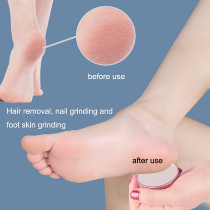 2pcs Manual Compact and Portable Double-sided Nano Hair Removal Foot Scrubbers, Foot Scrubbers Rose Gold, Foot Scrubbers Green, Foot Scrubbers Grey, Foot Scrubbers Blue, Foot Scrubbers Purple