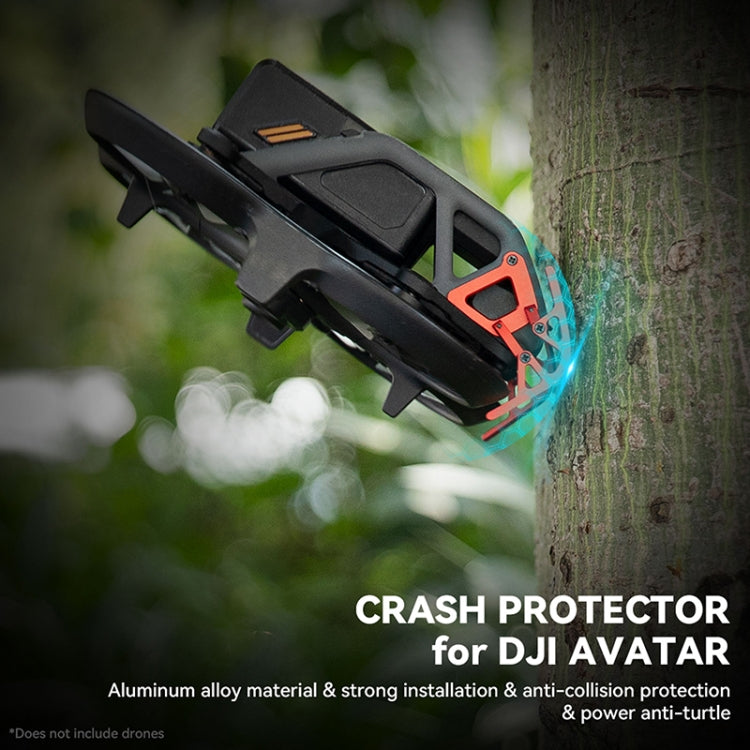 واقي مصد Gimbal RCSTQ لطائرة DJI Avata بدون طيار من سبائك الألومنيوم وقضيب مضاد للتصادم، RCSTQ لطائرة DJI Avata