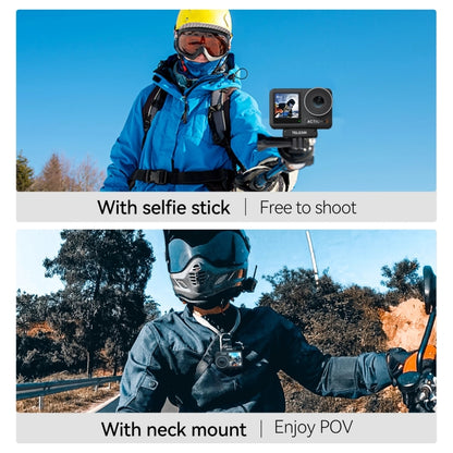 ملحقات كاميرا الحركة DJI OSMO Action 3 TELESIN محول مغناطيسي بمخلبين، محول مغناطيسي بمخلبين