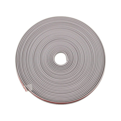 8m/roll Car Wheel General Sticker Modified Protection Sticker Anti-collision Strip, 1roll Green, 1roll Orange, 1roll Gray, 1roll White, 1roll Black, 1roll Red, 1roll Yellow, 1roll Pink, 1roll Purple, 1roll Blue