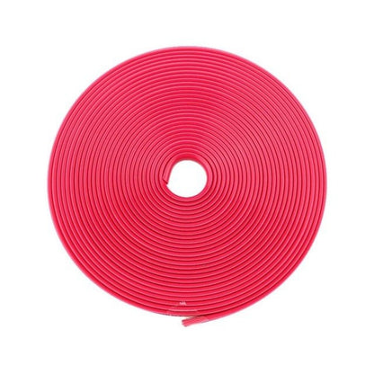 Car Wheel General TPE Protection Ring Bumper Wheel Decoration Modification Supplies, Orange, Gray, Red, Green, Blue, Pink, Purple, Black, Yellow, White