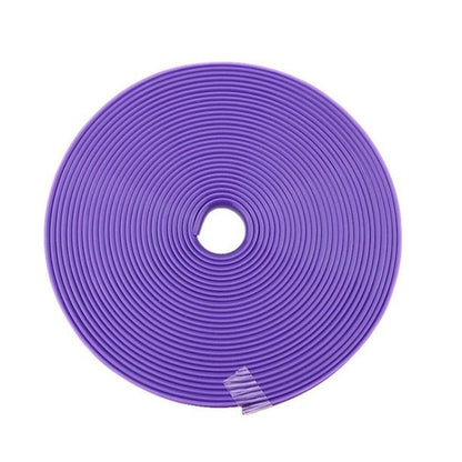 Car Wheel General TPE Protection Ring Bumper Wheel Decoration Modification Supplies, Orange, Gray, Red, Green, Blue, Pink, Purple, Black, Yellow, White