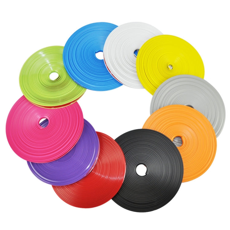 Car Wheel General TPE Protection Ring Bumper Wheel Decoration Modification Supplies, Orange, Gray, Red, Green, Blue, Pink, Purple, Black, Yellow, White