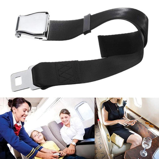 Two Point Aircraft Buckle Adjustable Seat Belt Extended Band, Aircraft Buckle Seat Belt(Black), Aircraft Buckle Seat Belt(Gray)