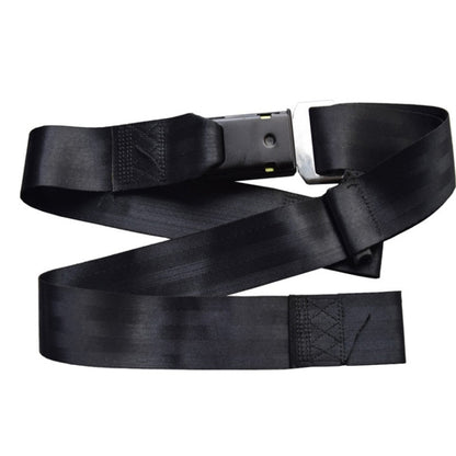 2pcs B7 Free Installation Motorcycle / Stretcher / Electric Wheelchair Seat Belt, Seat Belt (Black)